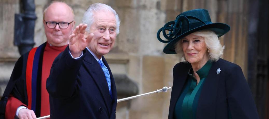 El rey Carlos III y la reina Camila.