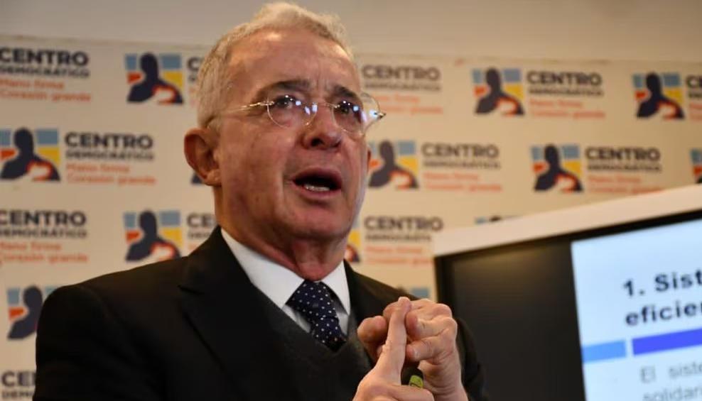 El expresidente Álvaro Uribe.
