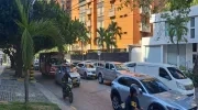 Imagen del tráfico en Barranquilla.