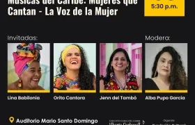 'Músicas del Caribe: el poder de la voz - Mujeres que cantan'.