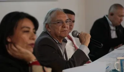 Ministro de Hacienda, Ricardo Bonilla. 