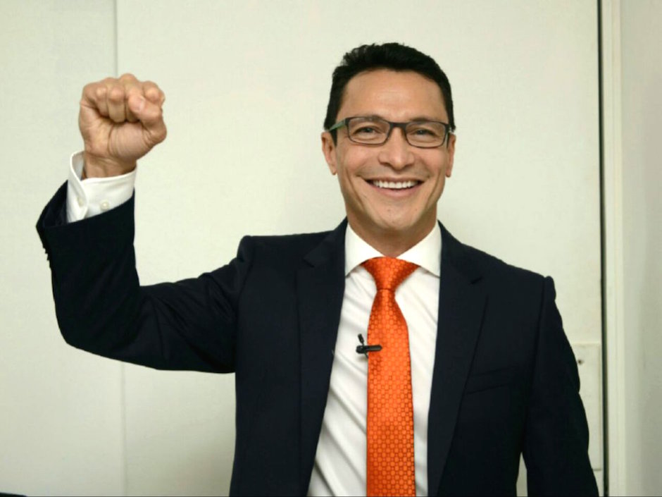 Carlos Caicedo, candidato presidencial.