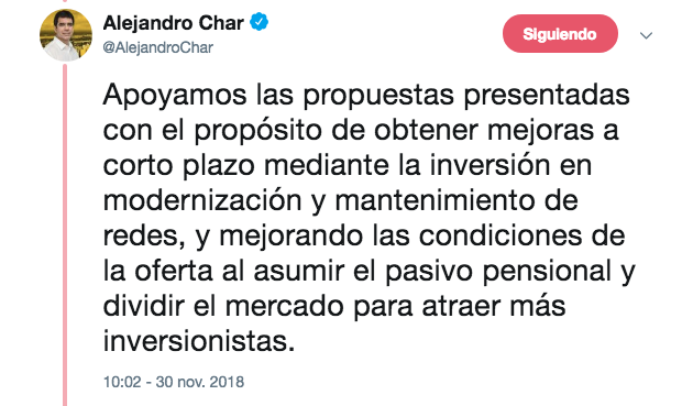 Trinos de Alejandro Char.