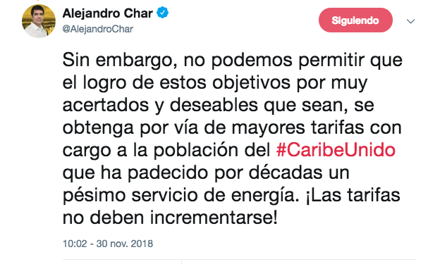 Trinos de Alejandro Char.