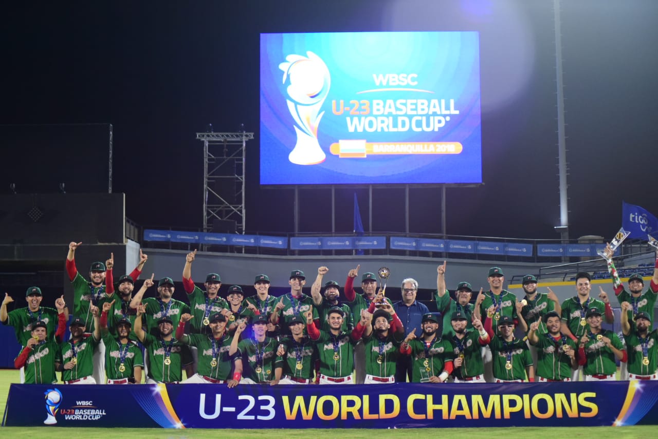 México fue el campeón del Mundial sub-23 de béisbol 