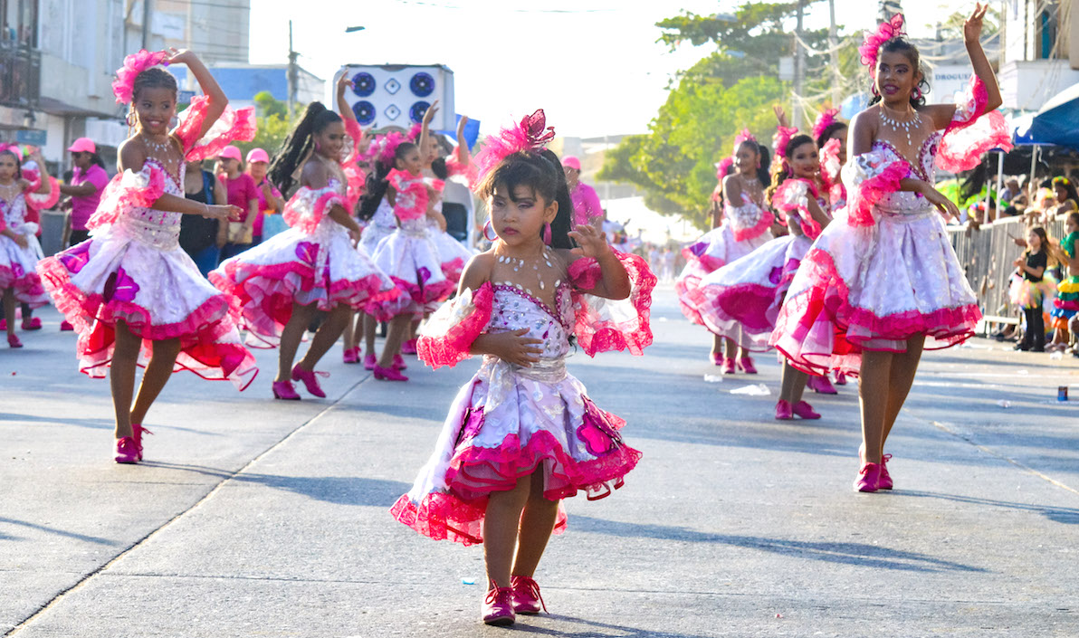 Desfile del Carnaval de los Niños en Soledad.