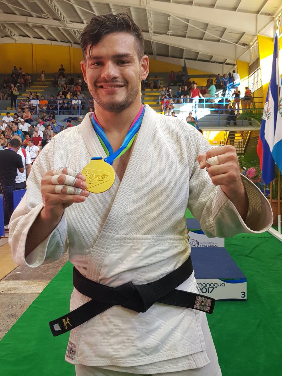 El judoca de El Salvador, Diego Turcios. 