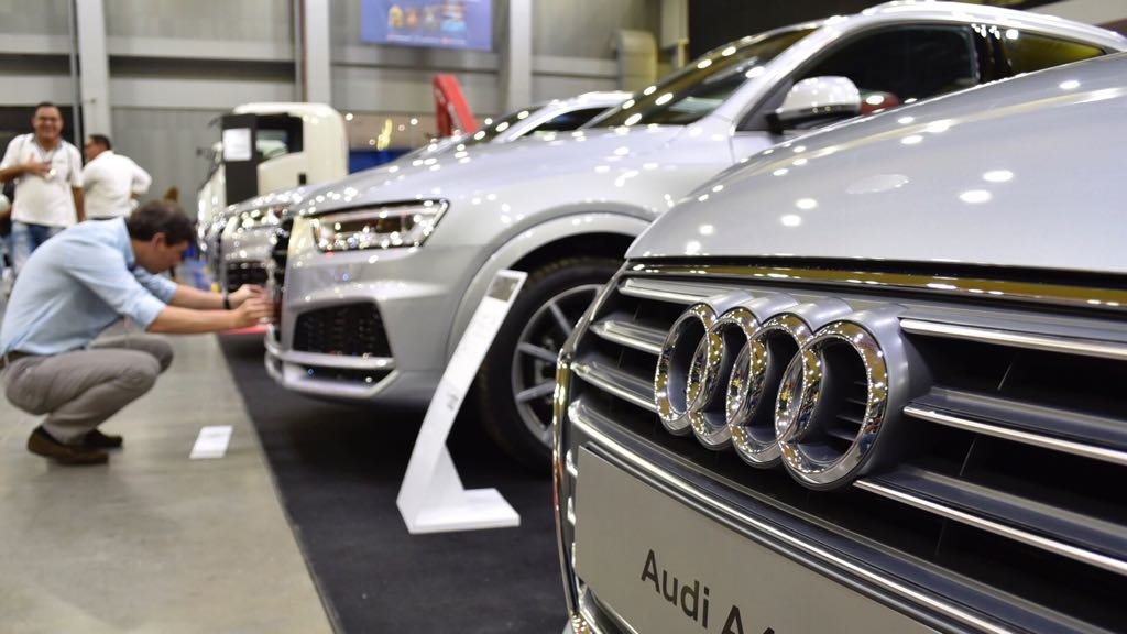 Los autos de la marca alemana Audi.
