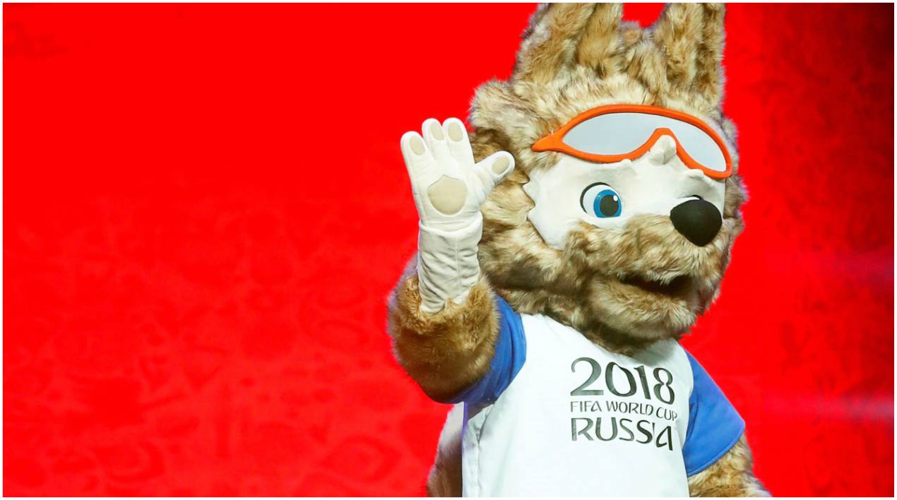 Zabivaka, mascota de la Copa del Mundo FIFA Rusia 2018.