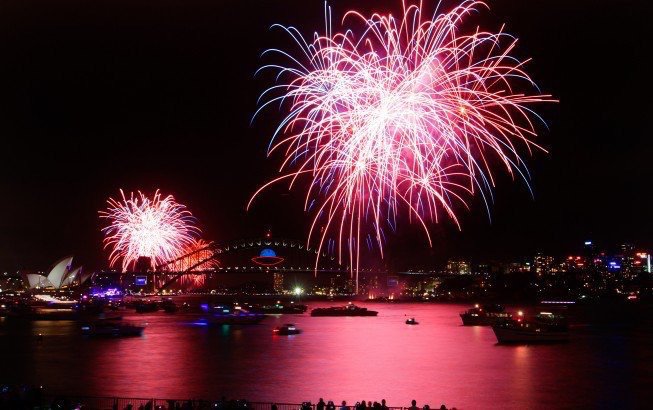 En Nueva Zelanda también ya dieron la bienvenida a un nuevo año, cargado de buenos deseos e impresionantes celebraciones.