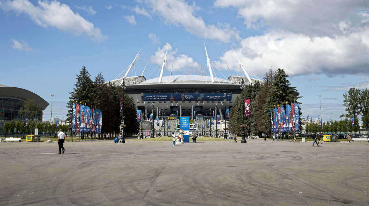 El Saint-Petersburg stadium será uno de los escenarios que tendrá el torneo.