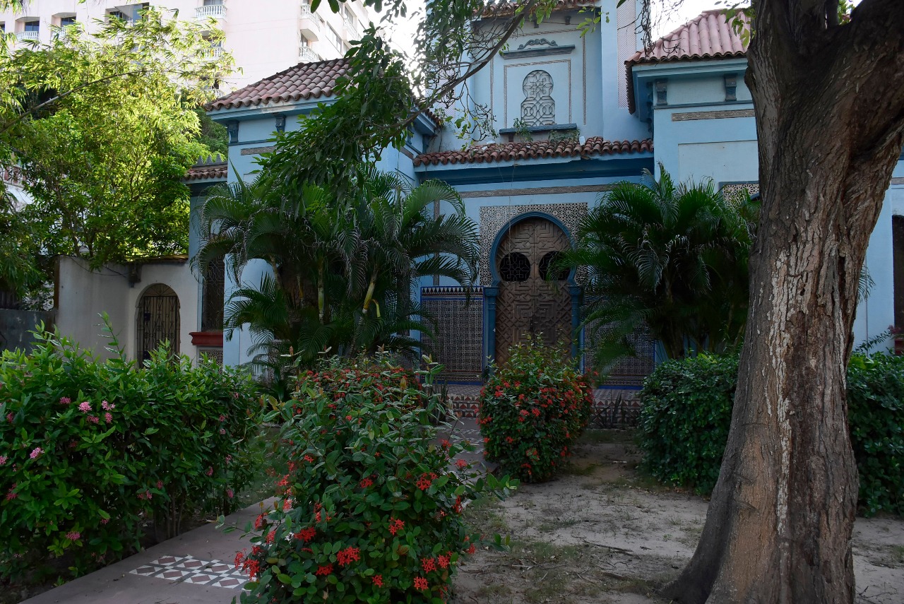 Casa con arquitectura morisca ubicada en el barrio El Prado.