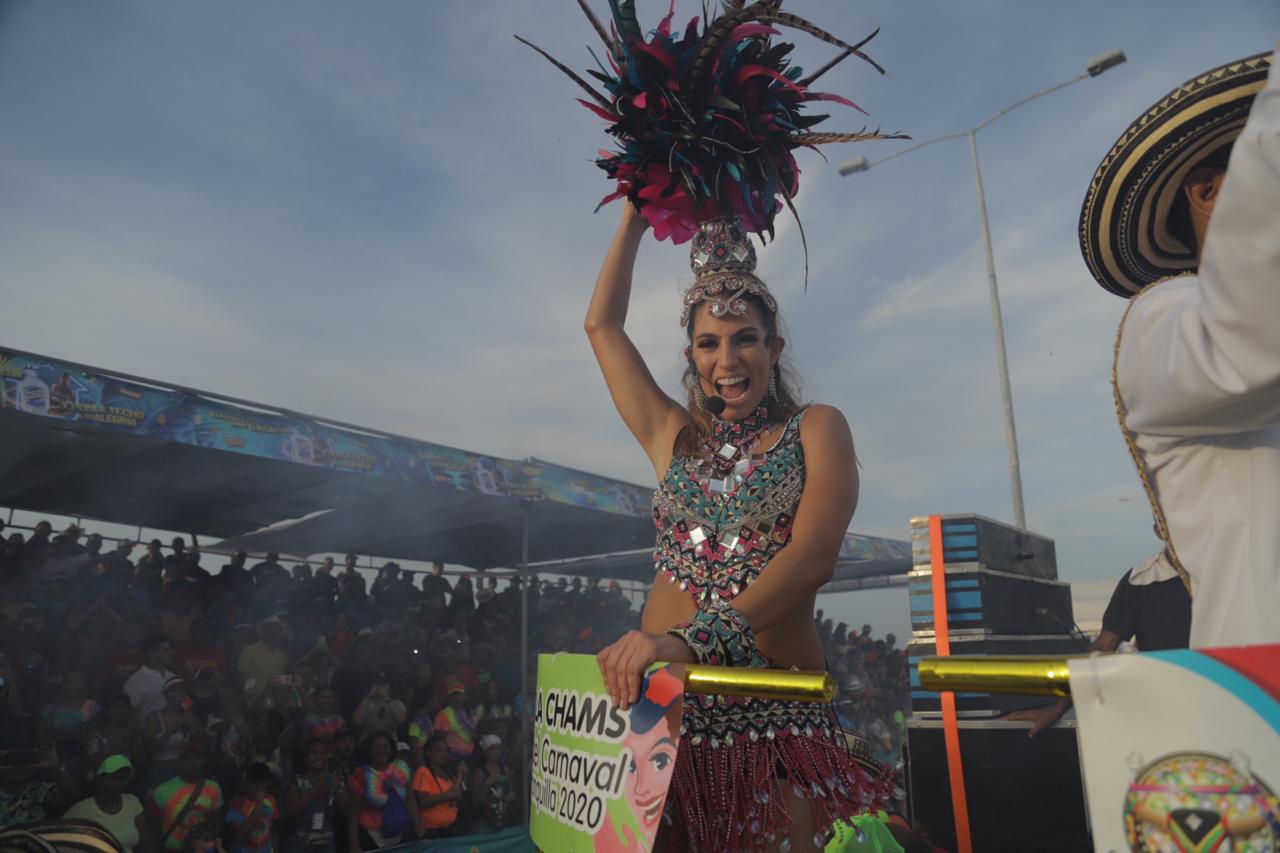 Isabella Chams, Reina del Carnaval de Barranquilla 2020.