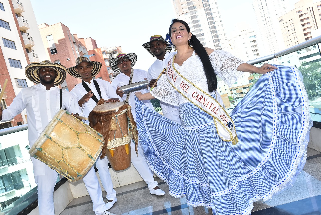 Liliana De La Hoz, Señora Reina del Carnaval 2019.