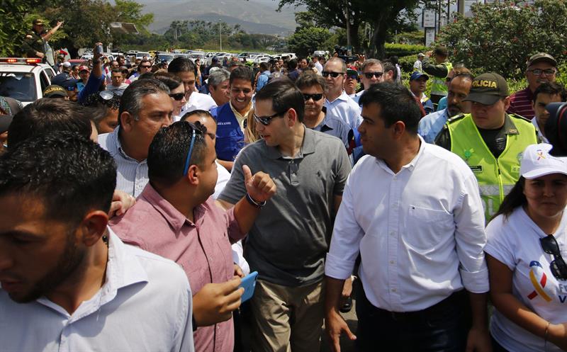 Visita de Marco Rubio a Cúcuta.