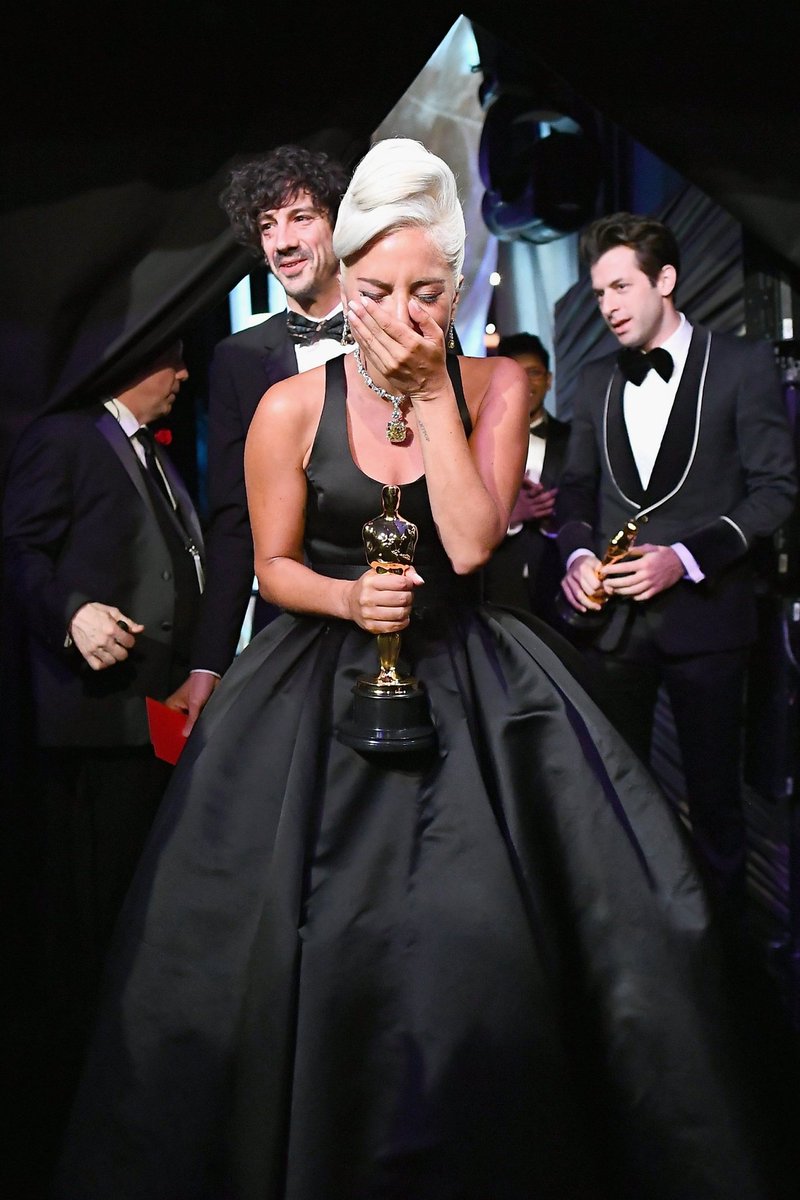 Lady Gaga en la gala de los Óscar.