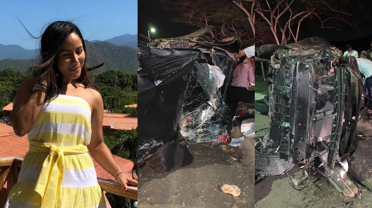 Tania María Guillot Deluque, docente de la Universidad de la Costa fallecida en un accidente de tránsito.