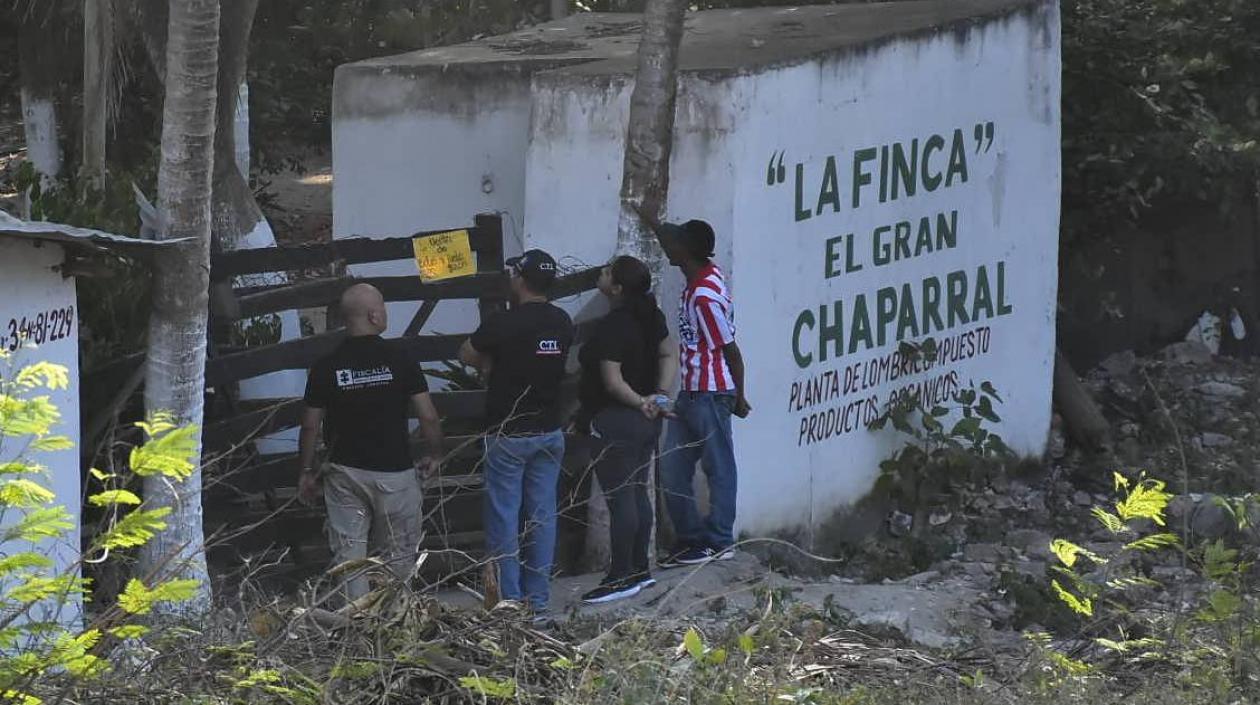 La masacre ocurrió el pasado 2 de febrero en esta finca denominada 'El Gran Chaparral', ubicada entre los barrios Villa del Rosario y Las Terrazas.