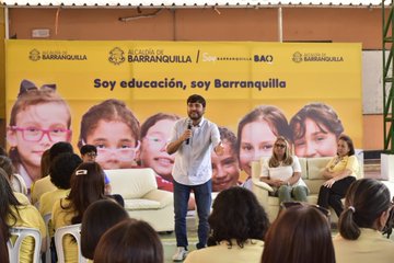 El Alcalde de Barranquilla, Jaime Pumarejo.