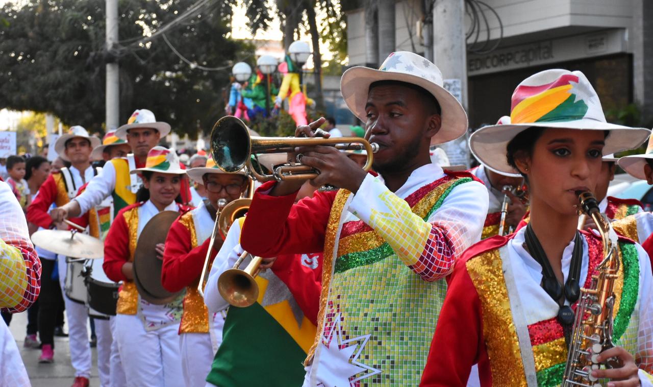 Las Casas Distritales de Cultura aportaron la cuota musical.