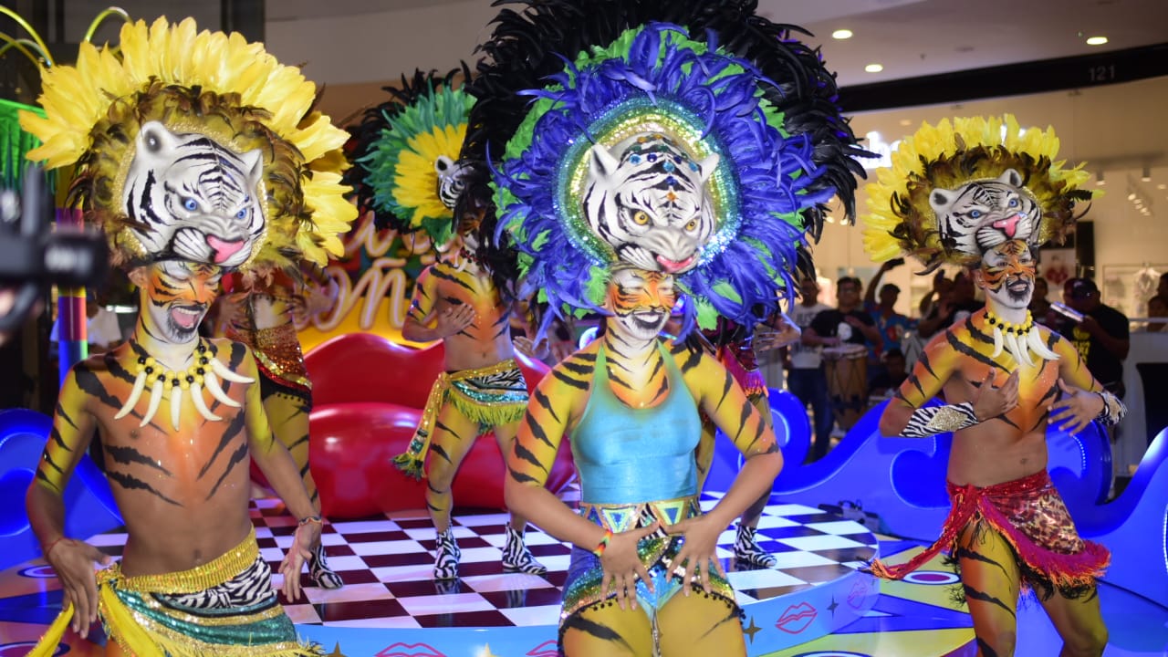 Danza africana en la inauguración del 'Museo de la Gozadera'