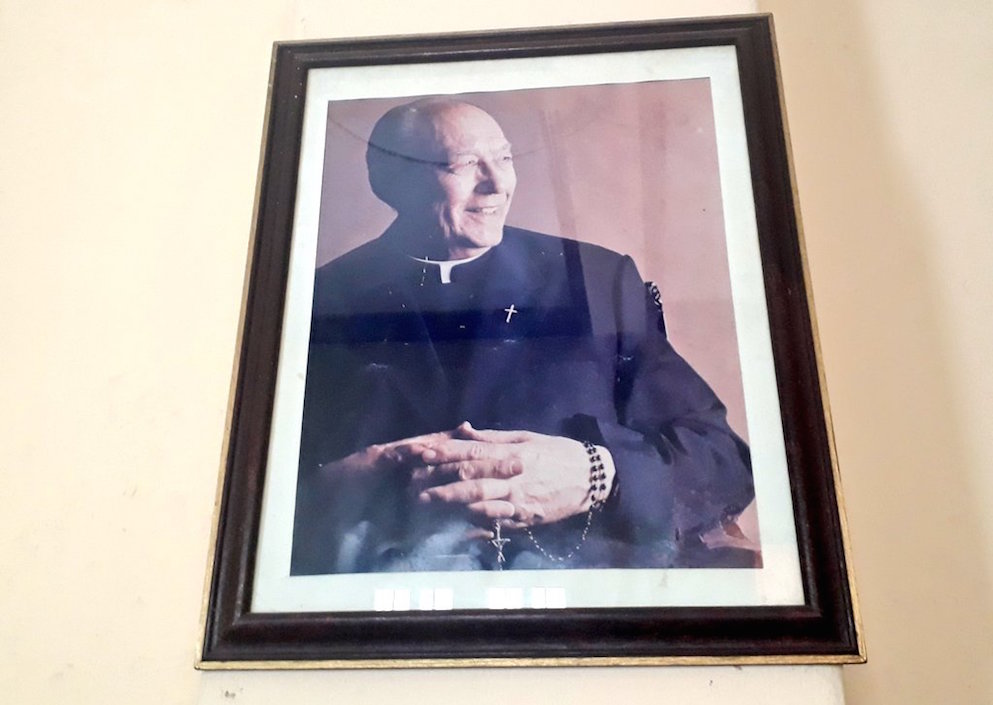 Imagen del recordado Padre Stanley Matutis, gestor de la celebración.