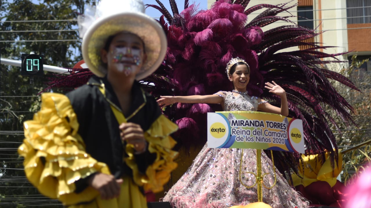 La Reina del Carnaval de los Niños, Miranda Torres.