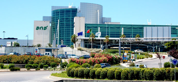 Aeropuerto de Lisboa, en Portugal.
