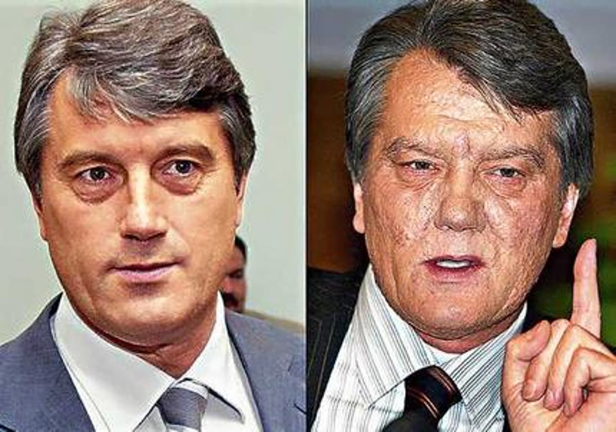 En septiembre de 2004, el entonces candidato de la oposición en las elecciones presidenciales ucranianas, Víctor Yúschenko, fue envenenado durante una comida con una toxina que desfiguró su rostro en plena campaña electoral.  