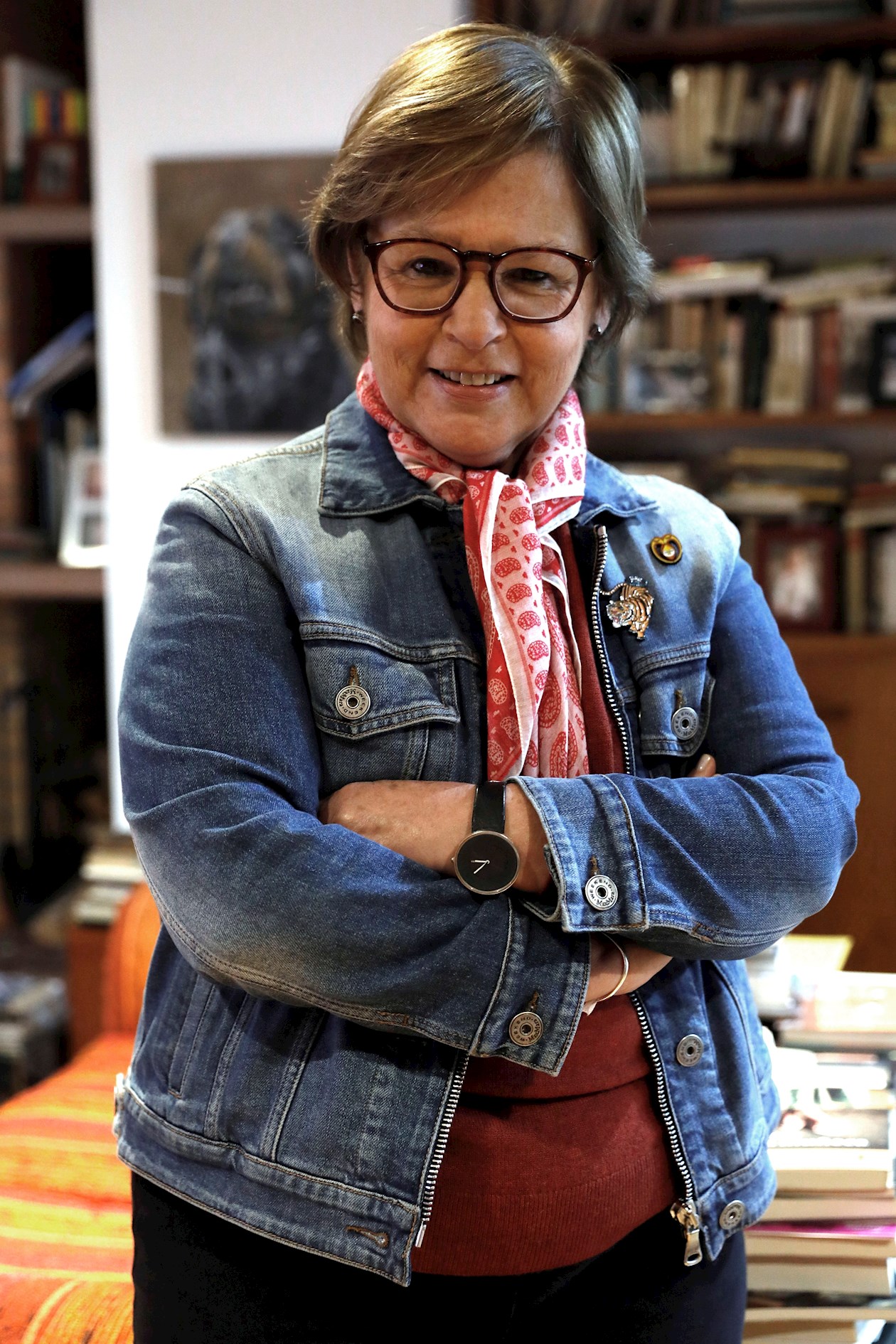 La poeta y escritora colombiana Piedad Bonnett.
