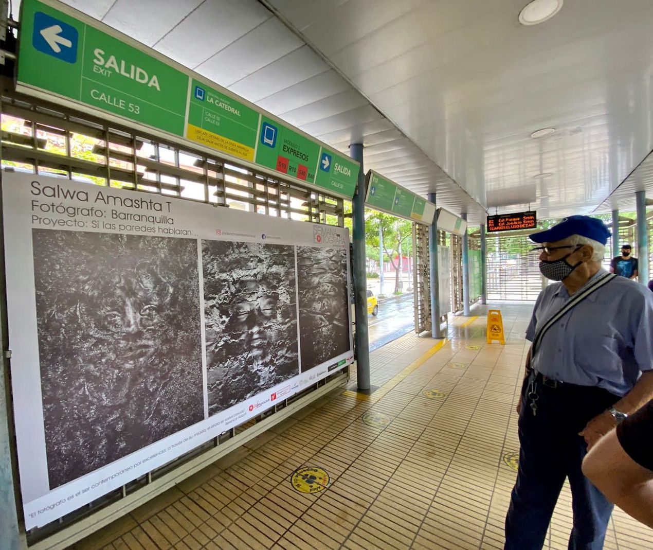 Estaciones De Transmetro Se Transforman En Galer As Urbanas Zona Cero