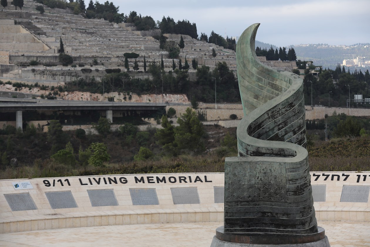 Homenaje a las víctimas en Jerusalén.