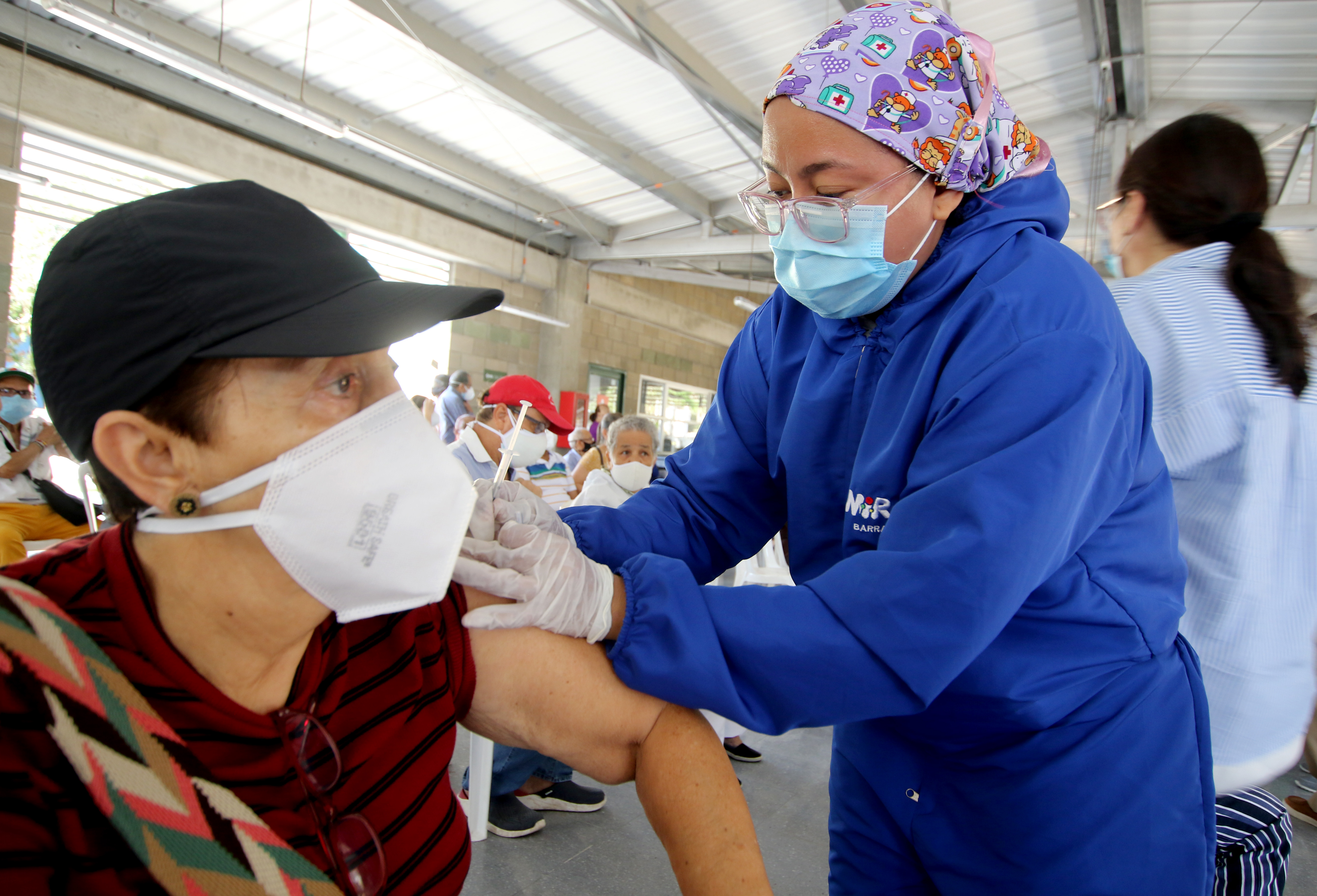 Vacunación contra el Covid-19 llegó a todas las edades en Barranquilla.
