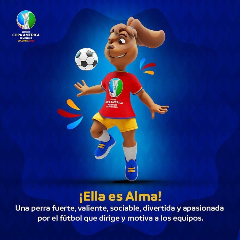 'Alma', mascota de la Copa América. 