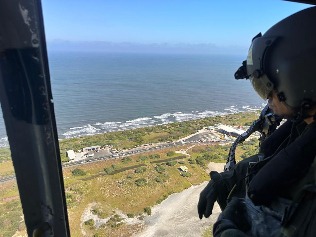 Fuerza Aérea vigilando playas del Caribe