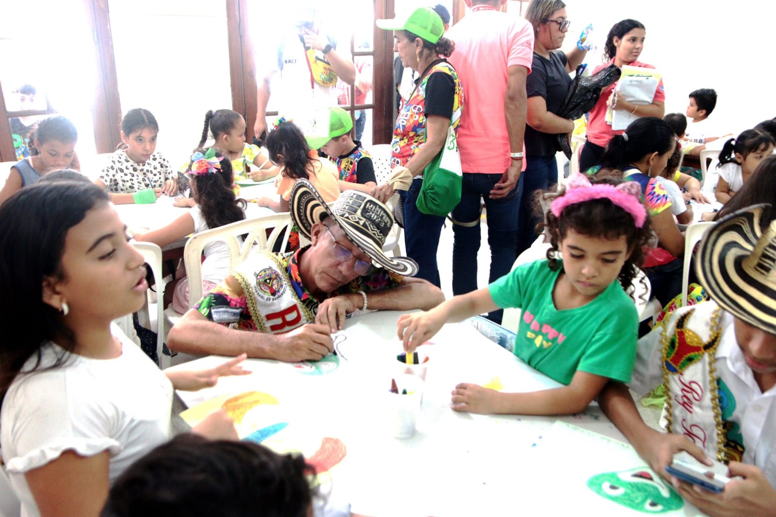Evento ‘Pintando el Carnaval de los Niños’.