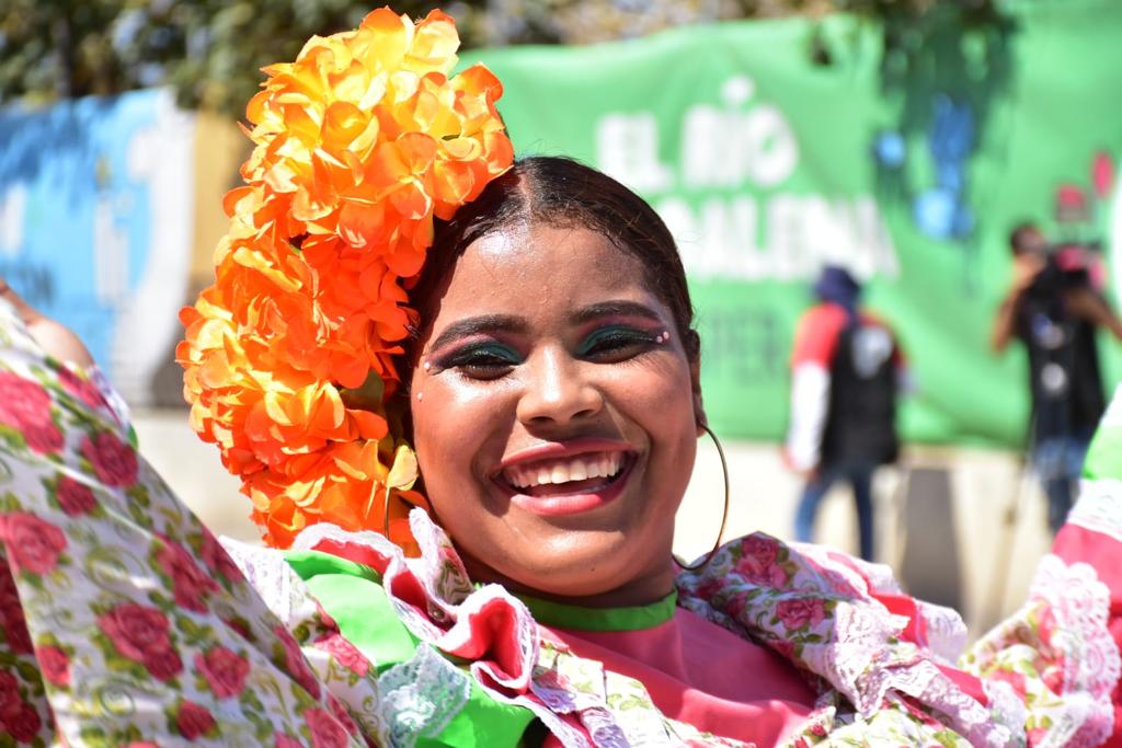 El grupo 'Trietnia con la danza del caimán cienaguero’.