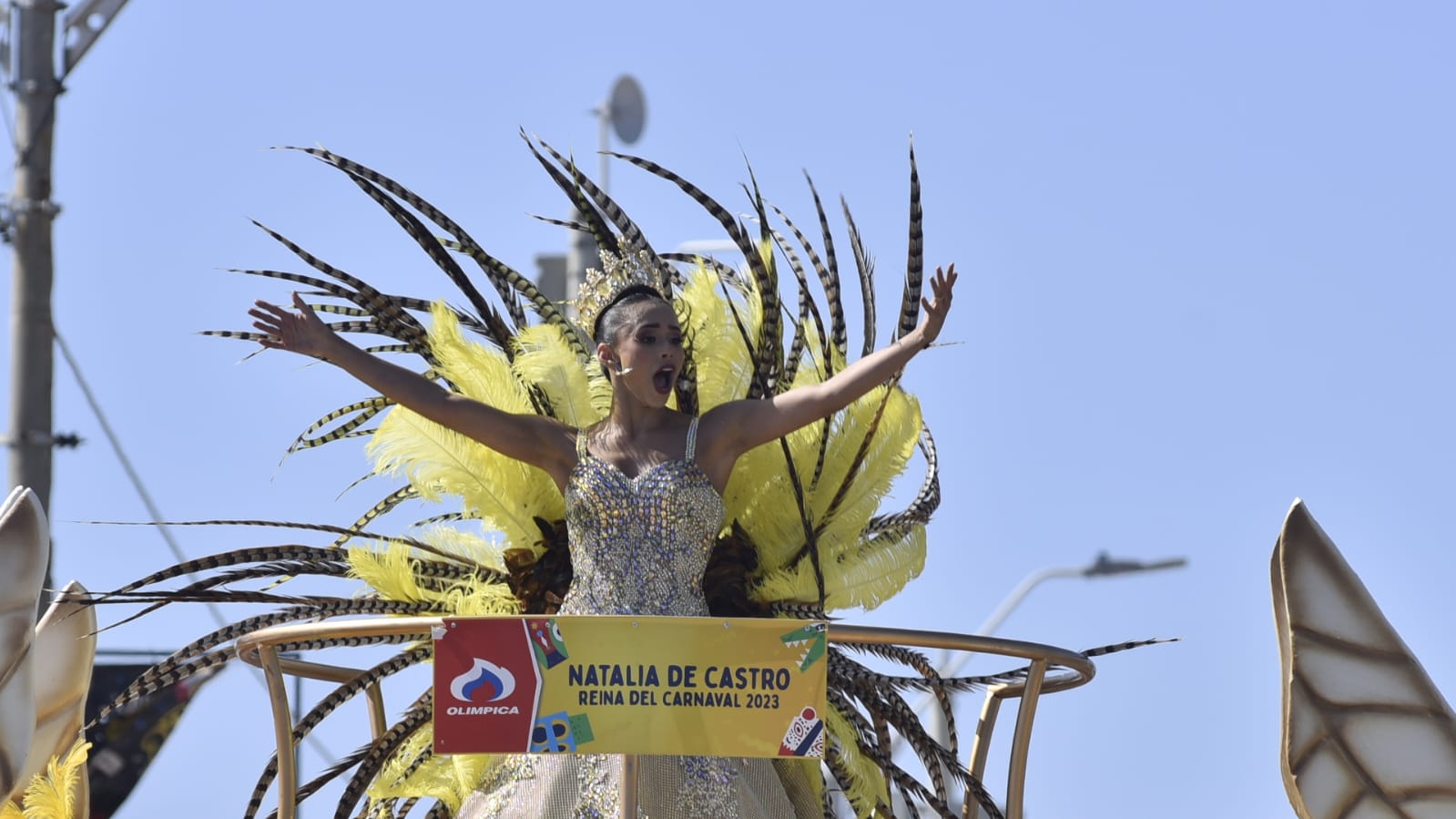 La Reina del Carnaval 2023.