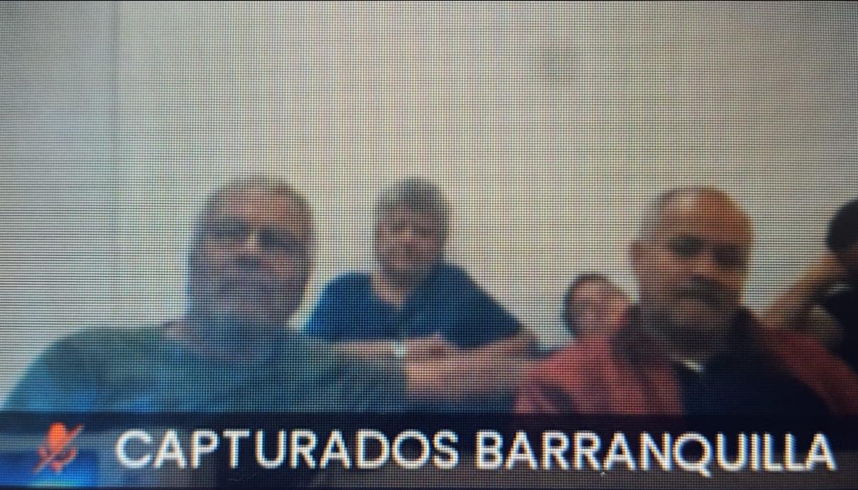 Capturados en Barranquilla por presunto lavado de activos.