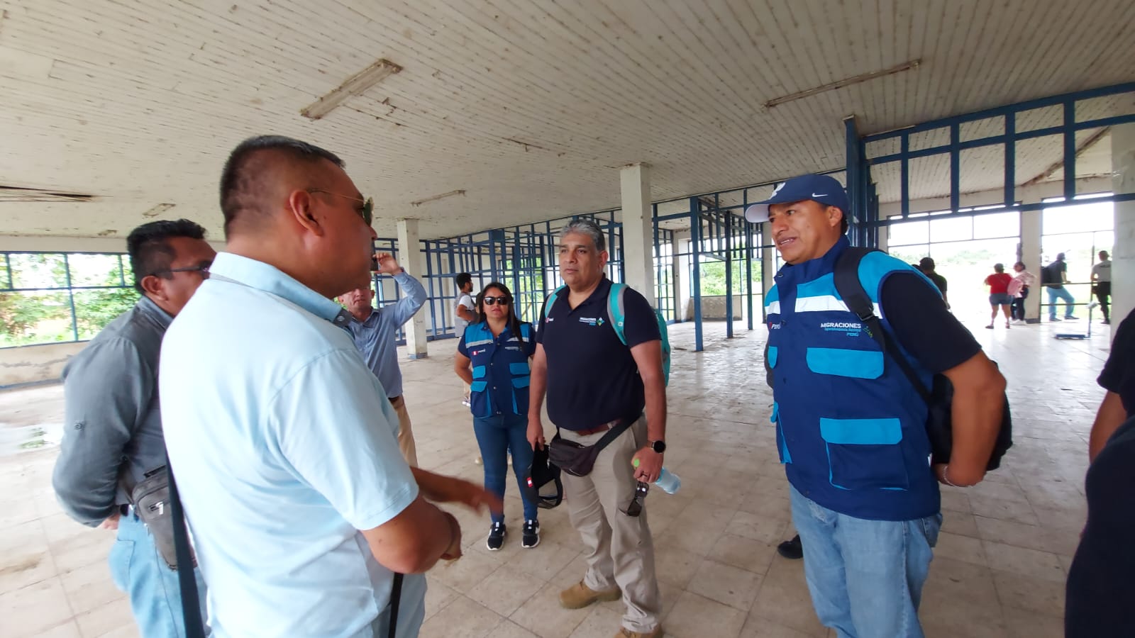 El Superintendente de Migraciones de Perú en visita a la triple frontera.