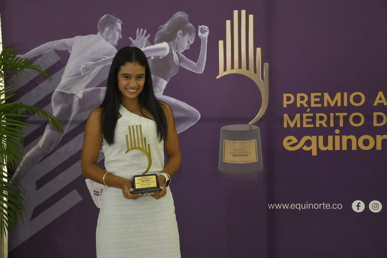 La tenista Daniela Franco ganó en la categoría Promesa Deportiva.