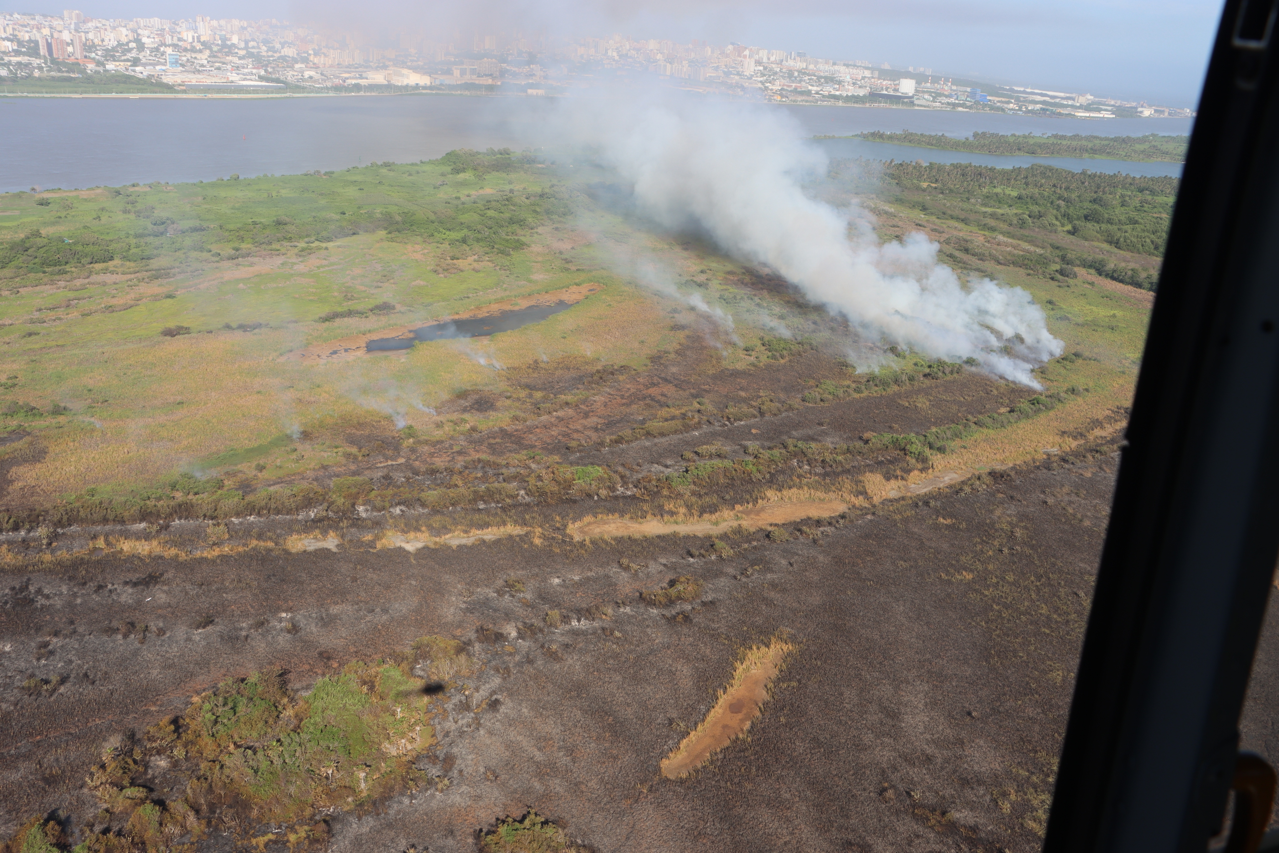 El incendio de la semana pasada afectó un área de 470 hectáreas.