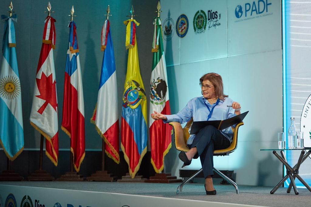Martha Janeth Mancera en el Primer Congreso Internacional Lucha contra la Corrupción y Recuperación de sus Activos.