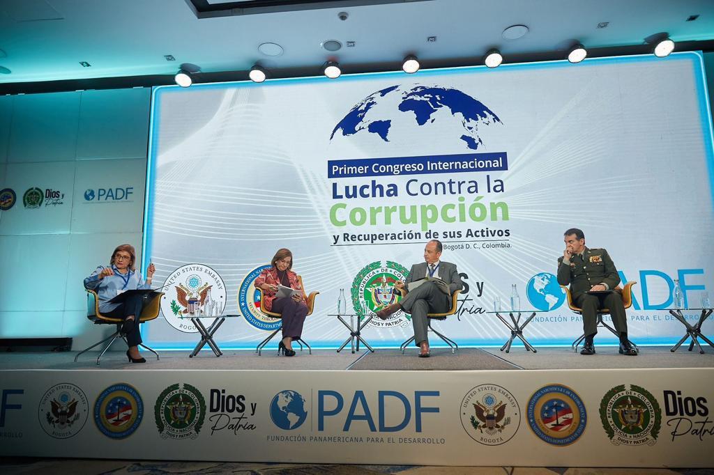 Martha Janeth Mancera en el Primer Congreso Internacional Lucha contra la Corrupción y Recuperación de sus Activos.