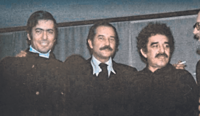 Vargas Llosa, Fuentes y Gabo