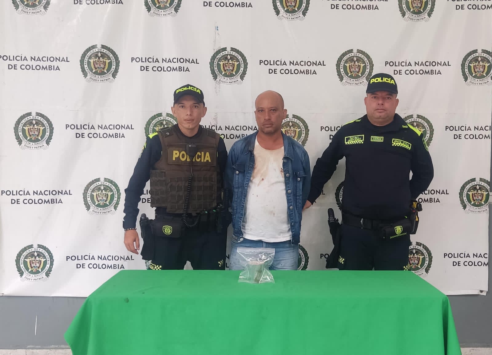Ronald Manuel Mendoza Gutiérrez, domiciliario capturado con fentanilo en Barranquilla.
