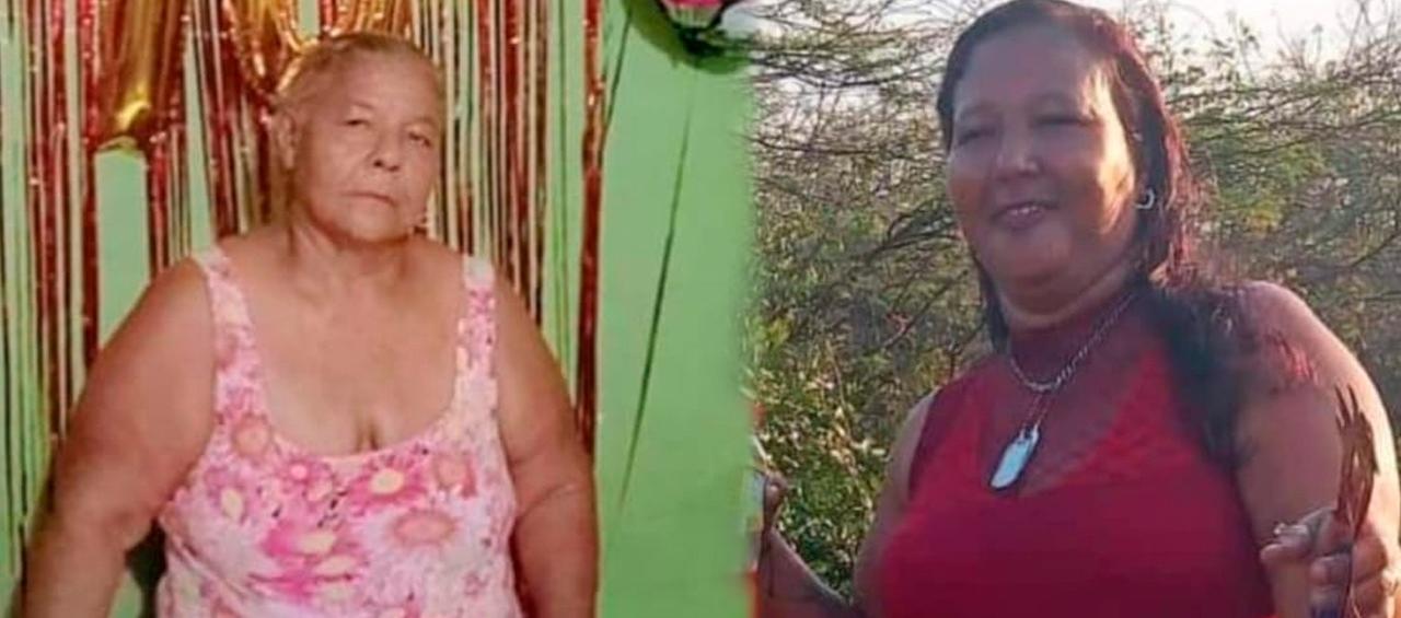 Ilma Isabel Noriega, de 72 años; y Alexi Pury Fontalvo Noriega, de 49 años de edad.