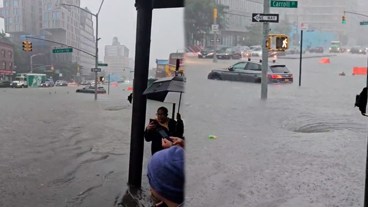 Nueva York inundada este viernes