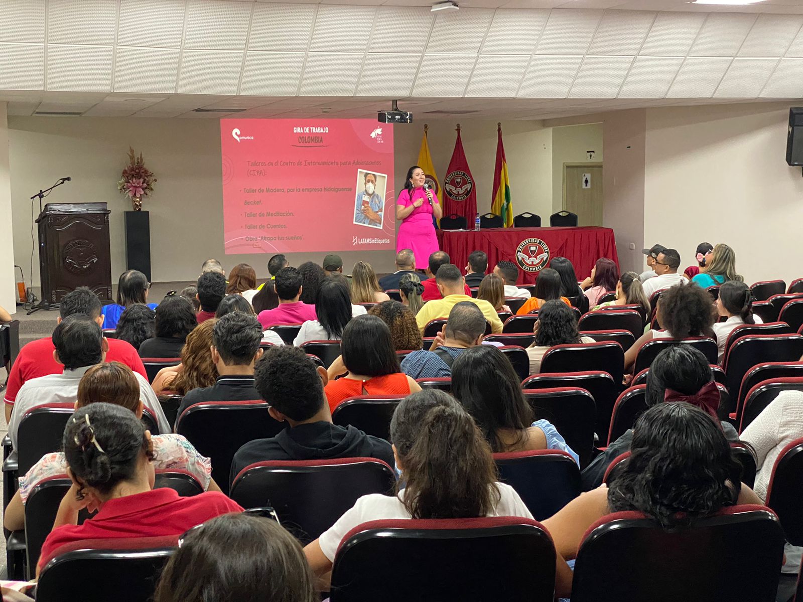Asistentes al Congreso Latinoamericano del Sistema de Responsabilidad Penal para Adolescentes