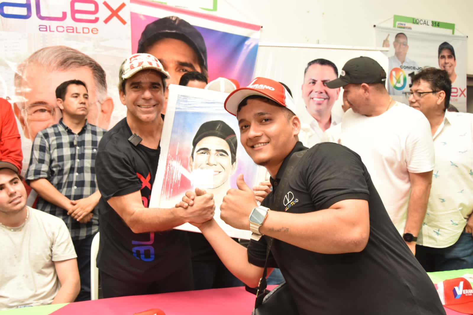 El candidato a la Alcaldía de Barranquilla, Alex Char.